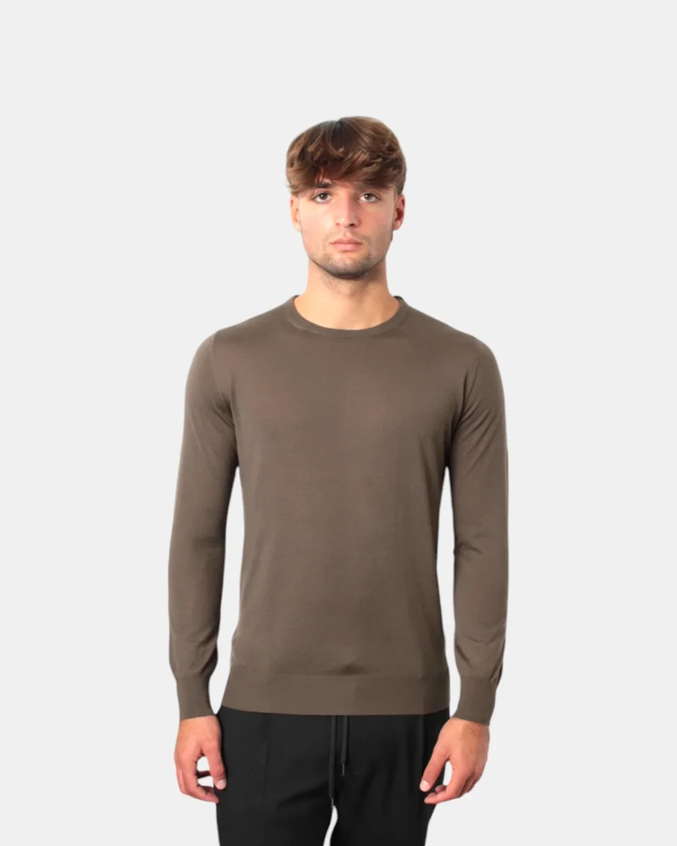 MAGLIA A GIROCOLLO KANGRA - 00239 BRUCIATO - immagine 7