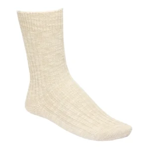 CALZE BIRKENSTOCK IN SPUGNA SLUB - BEIGE/WHITE