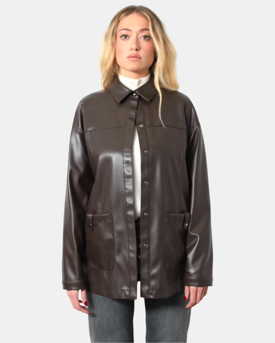 GIUBBOTTO MAX MARA LEISURE MOD. QUANTUM - 003 MARRONE - immagine 6