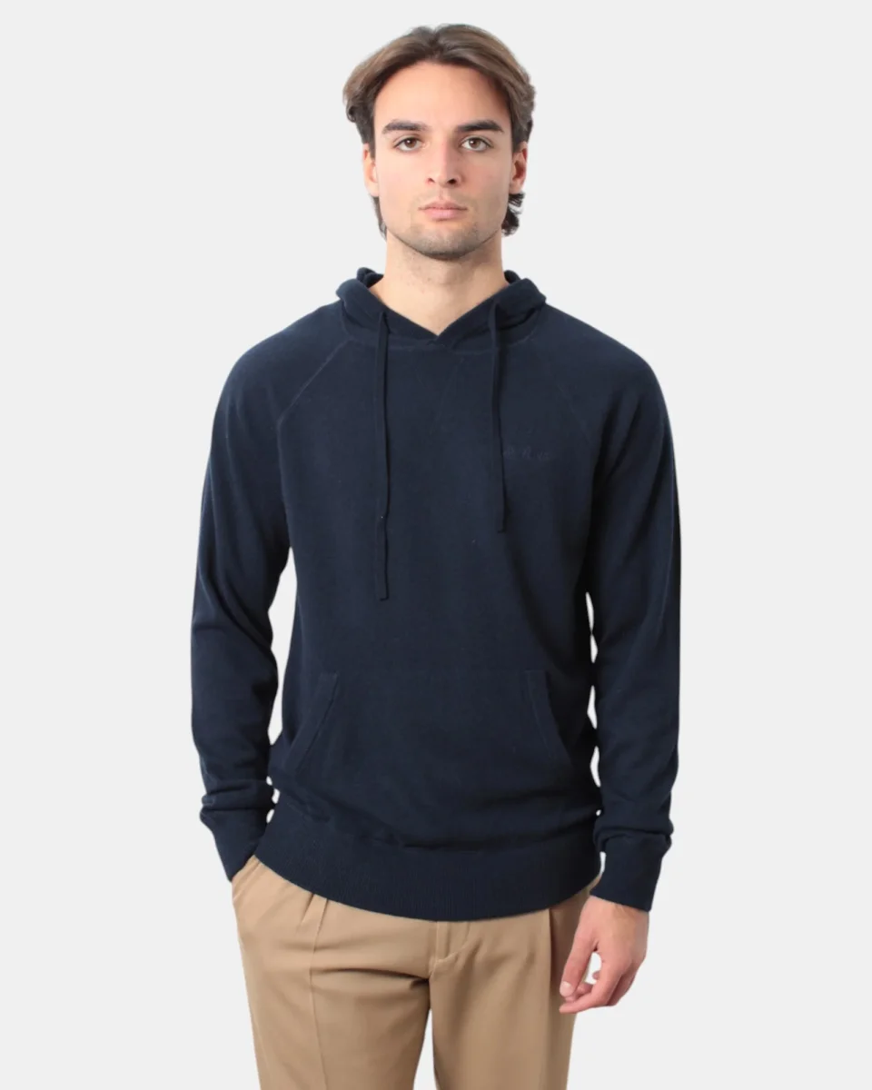 MC2 SAINT BARTH - Felpe Con Cappuccio Blu - immagine 6