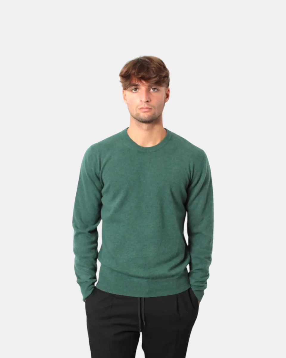 MAGLIA A GIROCOLLO ALTEA - 47 VERDE - immagine 7