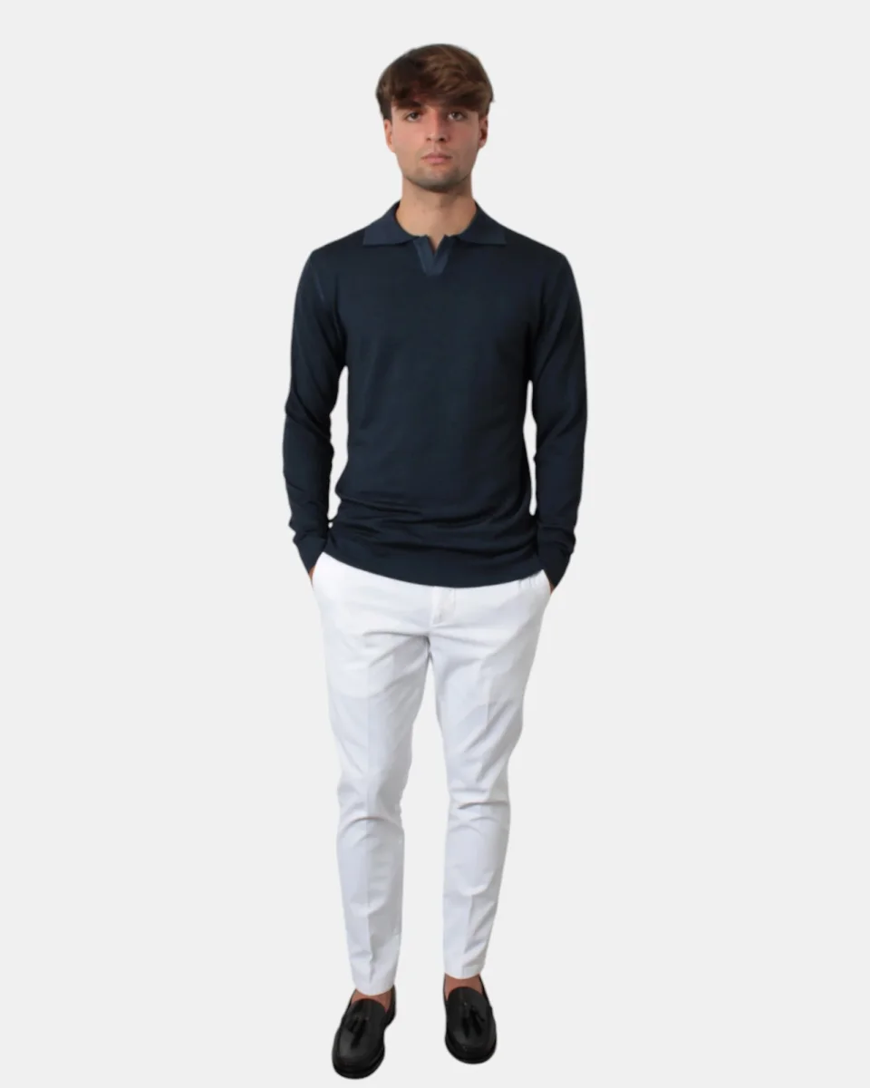 PANTALONE BE.ABLE MOD. ALEXANDER SHORTER - BIANCO - immagine 6