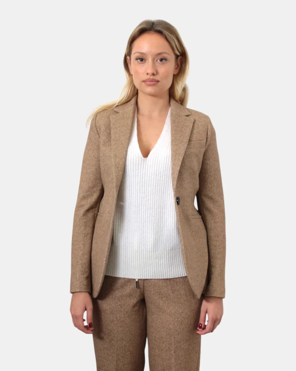 BLAZER MONOPETTO CIRCOLO 1901 - CANNELLA - immagine 7