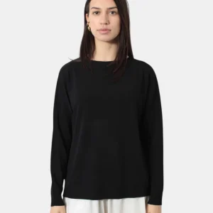 MAGLIA A GIROCOLLO SOLOTRE - 99 NERO