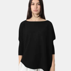 MAGLIA A GIROCOLLO SOLOTRE - 99 NERO