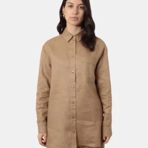 CAMICIA MAX MARA LEISURE MOD. NOEL - 008 CAMMELLO