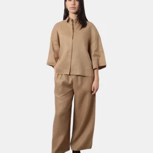 PANTALONE MAX MARA LEISURE MOD. MINNIE - 008 CAMMELLO