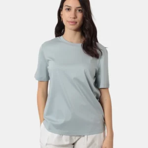 T-SHIRT MAX MARA LEISURE MOD. OPUNZIA - 032 AZZURRO
