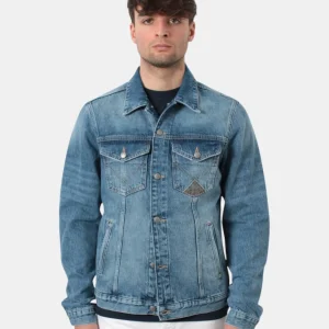 giubbotto roy roger's mod. new simply re-search - d686 denim