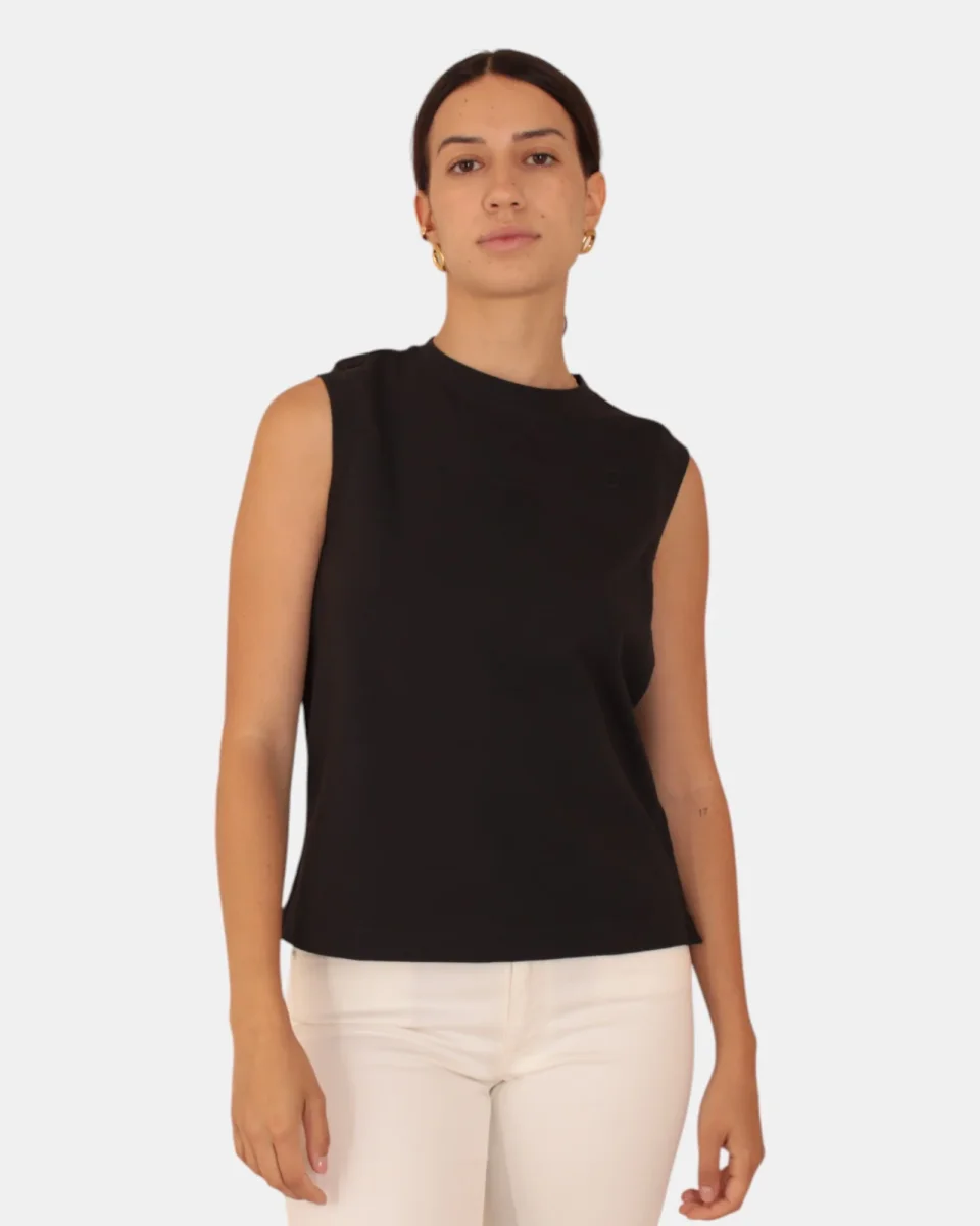 t-shirt mod. mosa pique - usy black pure - immagine 5