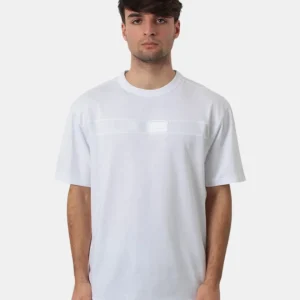 t-shirt mod. fantome double label - 001 white