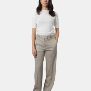 PANTALONE OMINILE CIRCOLO 1901 IN PIQUET - MACEDAMIA