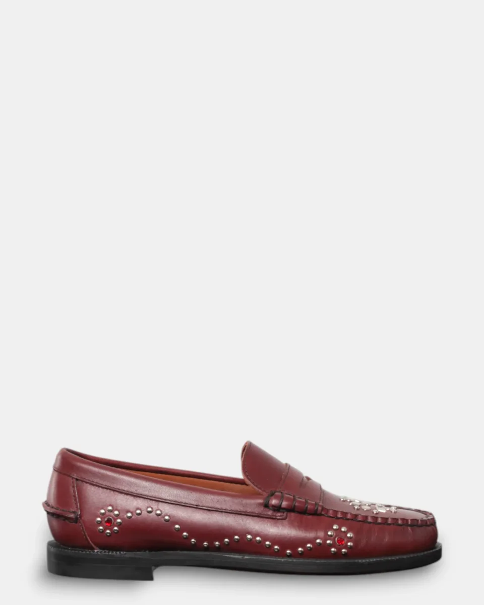 MOCASSINO SEBAGO MOD. DANDETTE STUDS - 901 DK BROWN - immagine 5