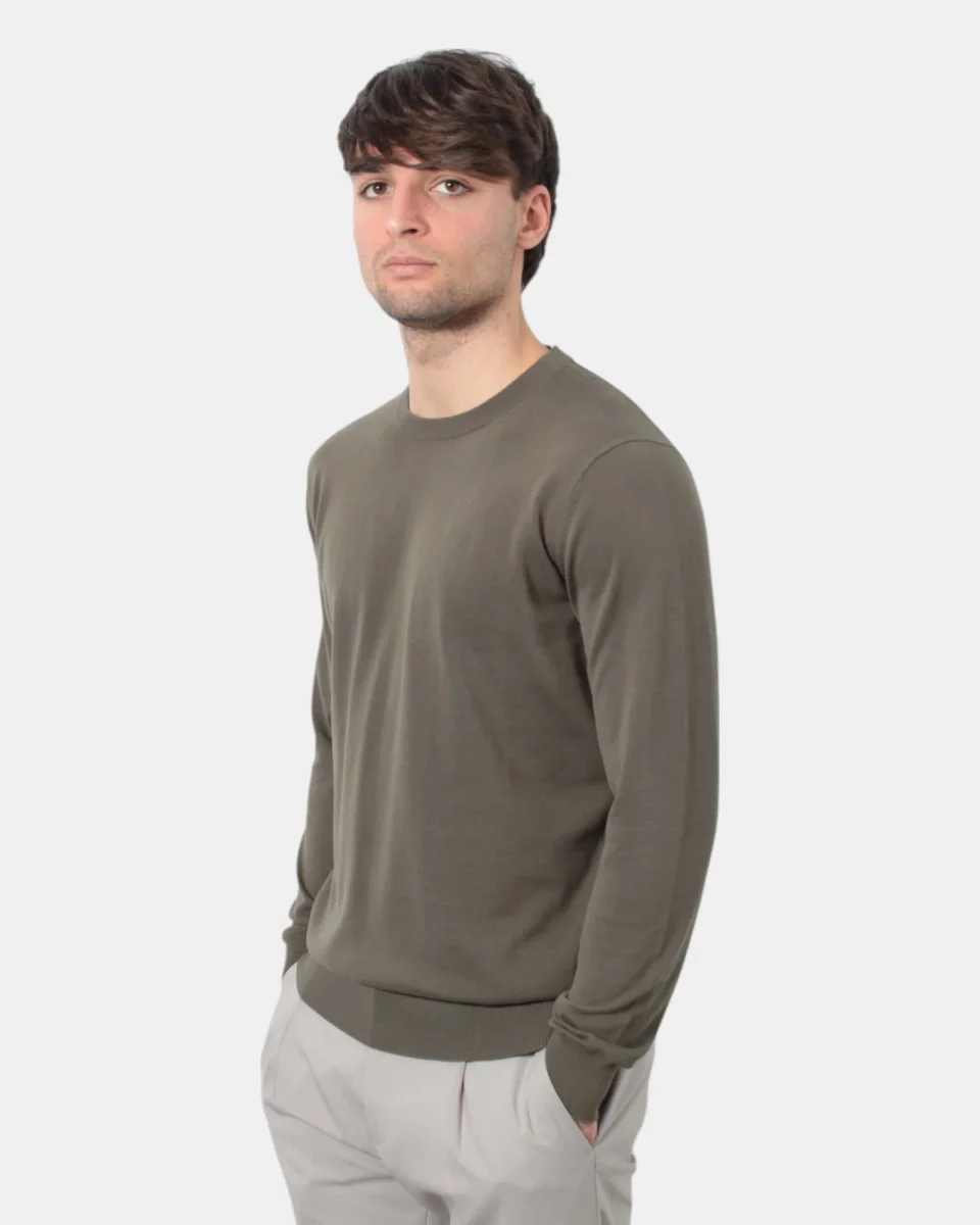 MAGLIA A GIROCOLLO KANGRA IN RASATO CALATO - 187 MILITY - immagine 3