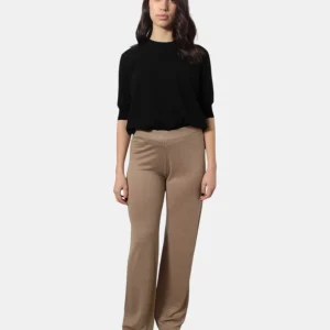 PANTAPALAZZO KANGRA RASATO IN PURO LINO - 190 SPAGO