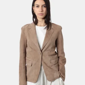 GIACCA IN PELLE THE JACKIE MOD. BEATRIZ - 11 VANILLA