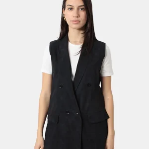 GIACCA IN PELLE THE JACKIE MOD. LANAI - 16 BLU NAVY