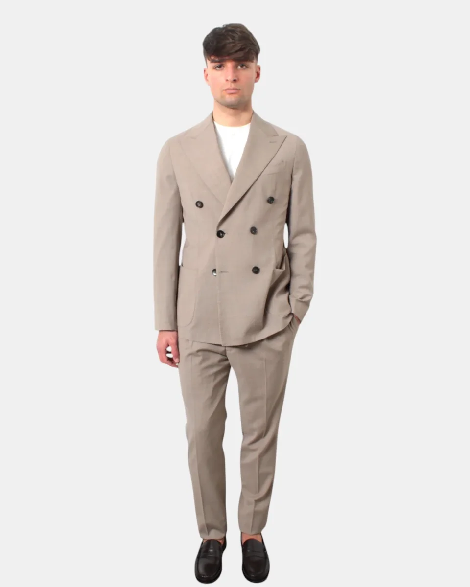 ABITO DOPPIOPETTO GALÀ MOD- FORIO - 03 BEIGE - immagine 6