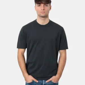 T-SHIRT DANIELE FIESOLI RELAXED FIT - 0124 NAVY