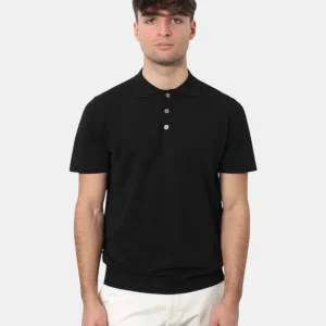 POLO A MANICA CORTA DANIELE FIESOLI - 0013 NERO