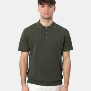 POLO A MANICA CORTA DANIELE FIESOLI - 0041 MILITARE