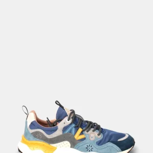 SNEAKERS FLOWER MOUNTAIN MOD. YAMANO 3  - BLUE/GREY