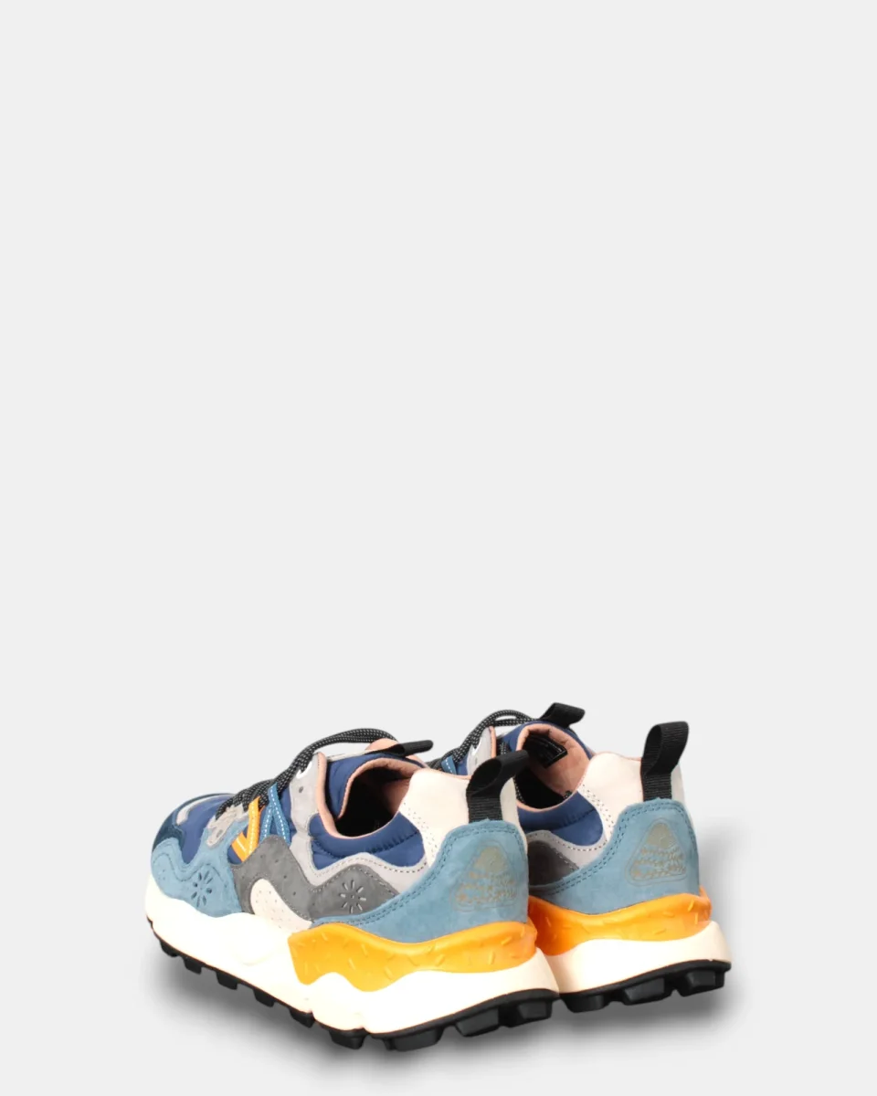 SNEAKERS FLOWER MOUNTAIN MOD. YAMANO 3 - BLUE/GREY - immagine 4