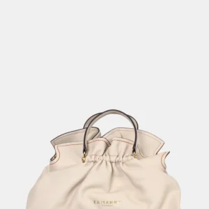 borsa ermanno scervino mod. tote octavia - ivory