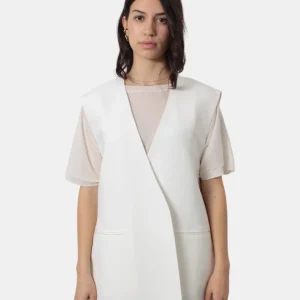GILET MEIMEI J - 791 OFF WHITE