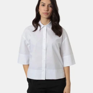 CAMICIA MANICA LUNGA MEIMEI J - 791 OFF WHITE