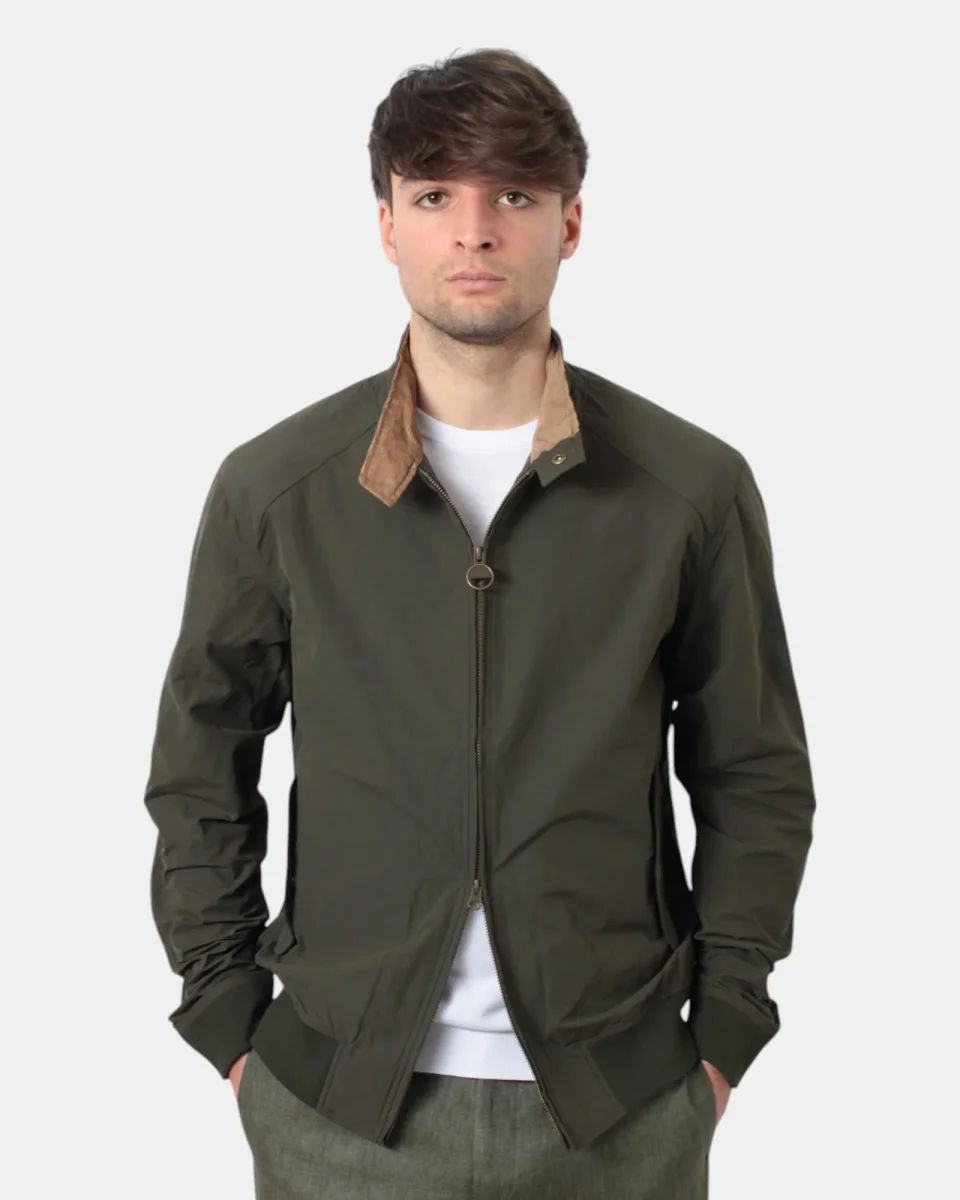 giacca barbour international mod. rectifier harrington - sg71 sage - immagine 5