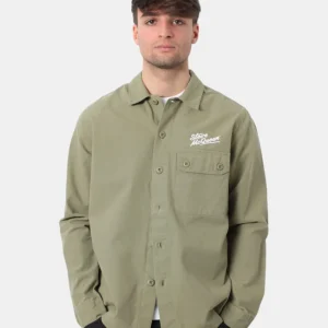 over shirt barbour international mod. morand garment dyed - ol11 bleached olive