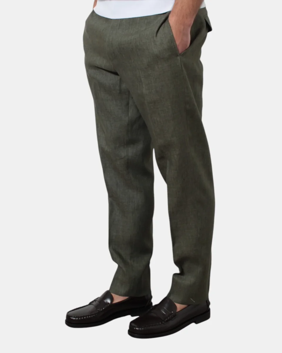 PANTALONE BE.ABLE MOD. EDOARDO - VERDE - immagine 3