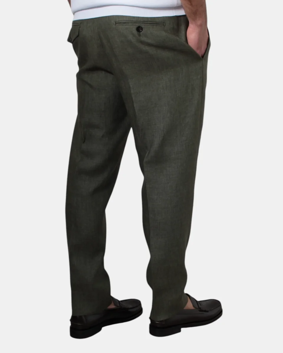 PANTALONE BE.ABLE MOD. EDOARDO - VERDE - immagine 4