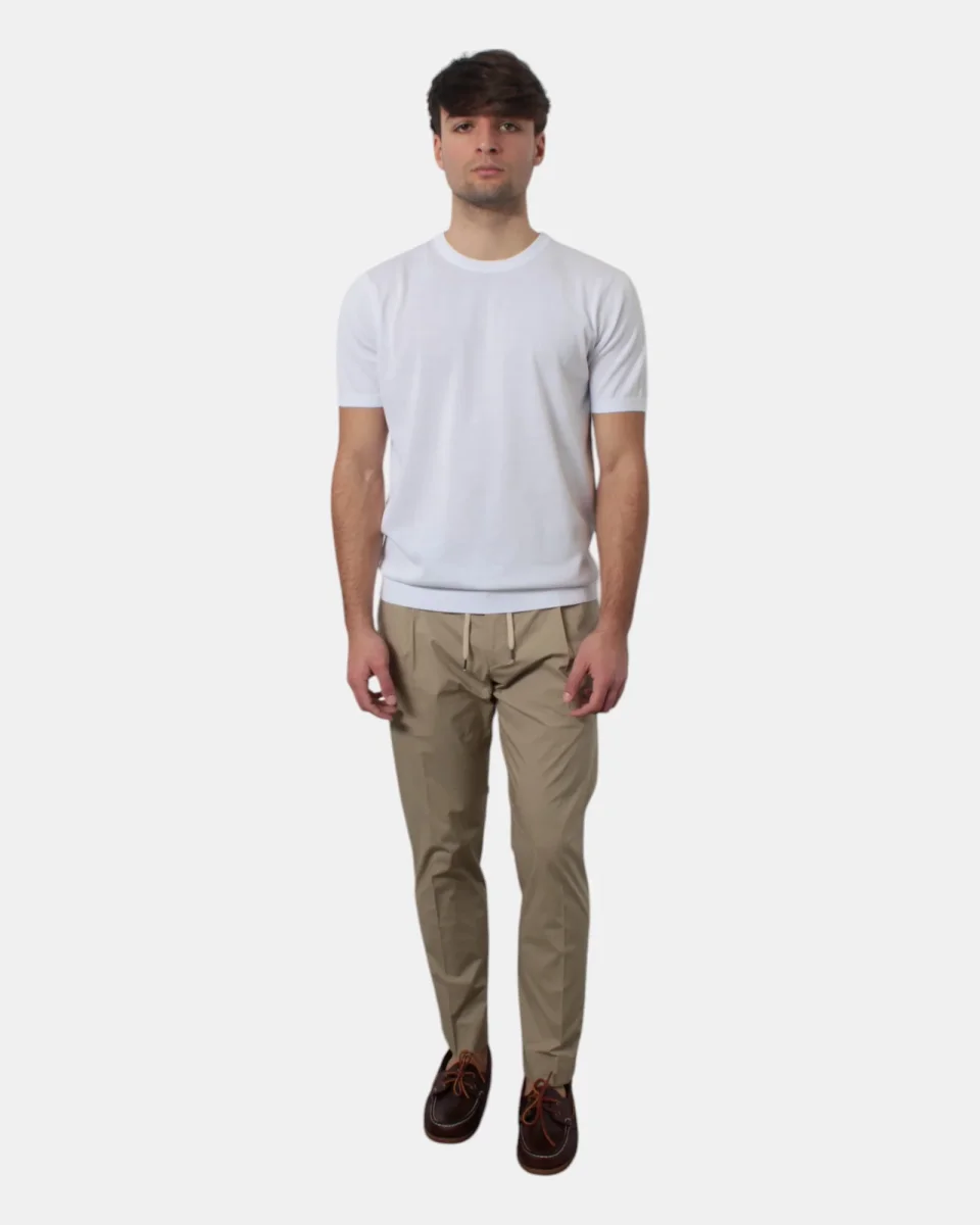 PANTALONE BE.ABLE MOD. RICCARDO CC REGULAR - NOCCIOLA