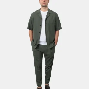 PANTALONE BE.ABLE MOD. ANDY REGULAR SENZA CINTURA - VERDE