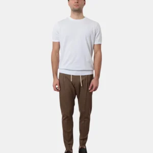 PANTALONE BE.ABLE MOD. RICCARDO CC REGULAR - TABACCO