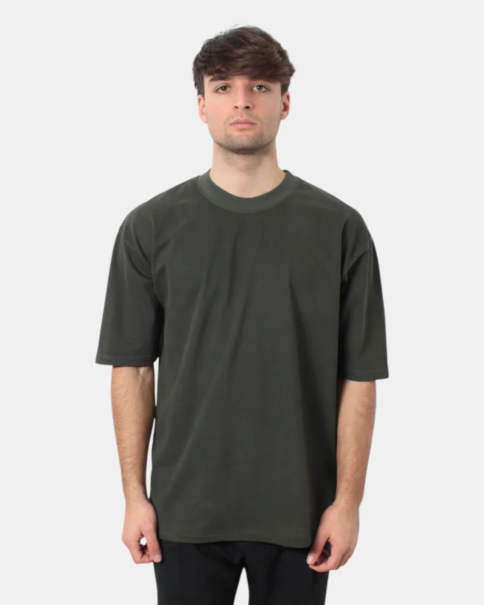 T-SHIRT BELLWOOD RELAXED FIT - 034 VERDE MILITARE - immagine 5