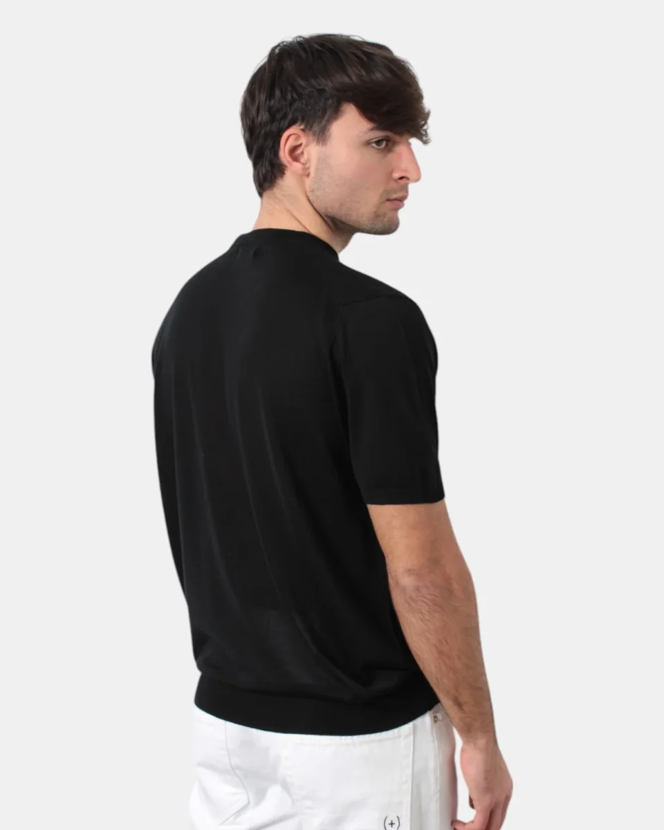 MAGLIA OUT FIT - 101 BLACK - immagine 4