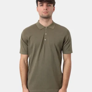 POLO A MANICA CORTA OUT FIT - 131 ARMY