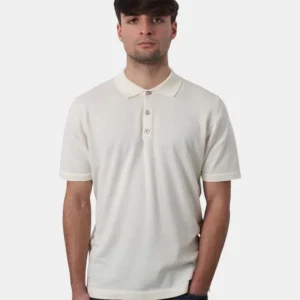 polo a manica corta - 165 off white