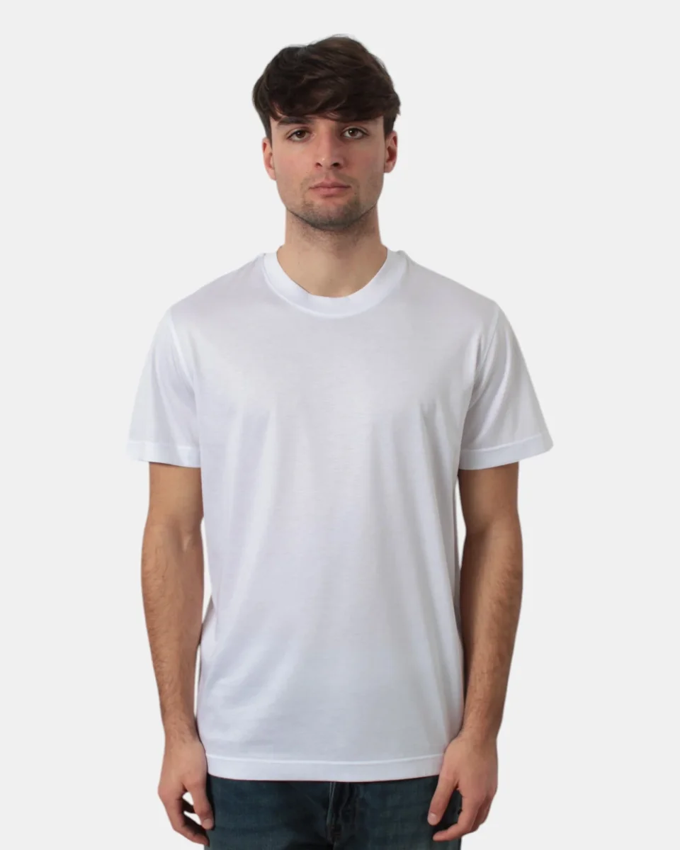T-SHIRT OUT FIT - 100 WHITE - immagine 2