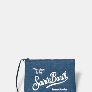 pochette mod. aline - denim emb