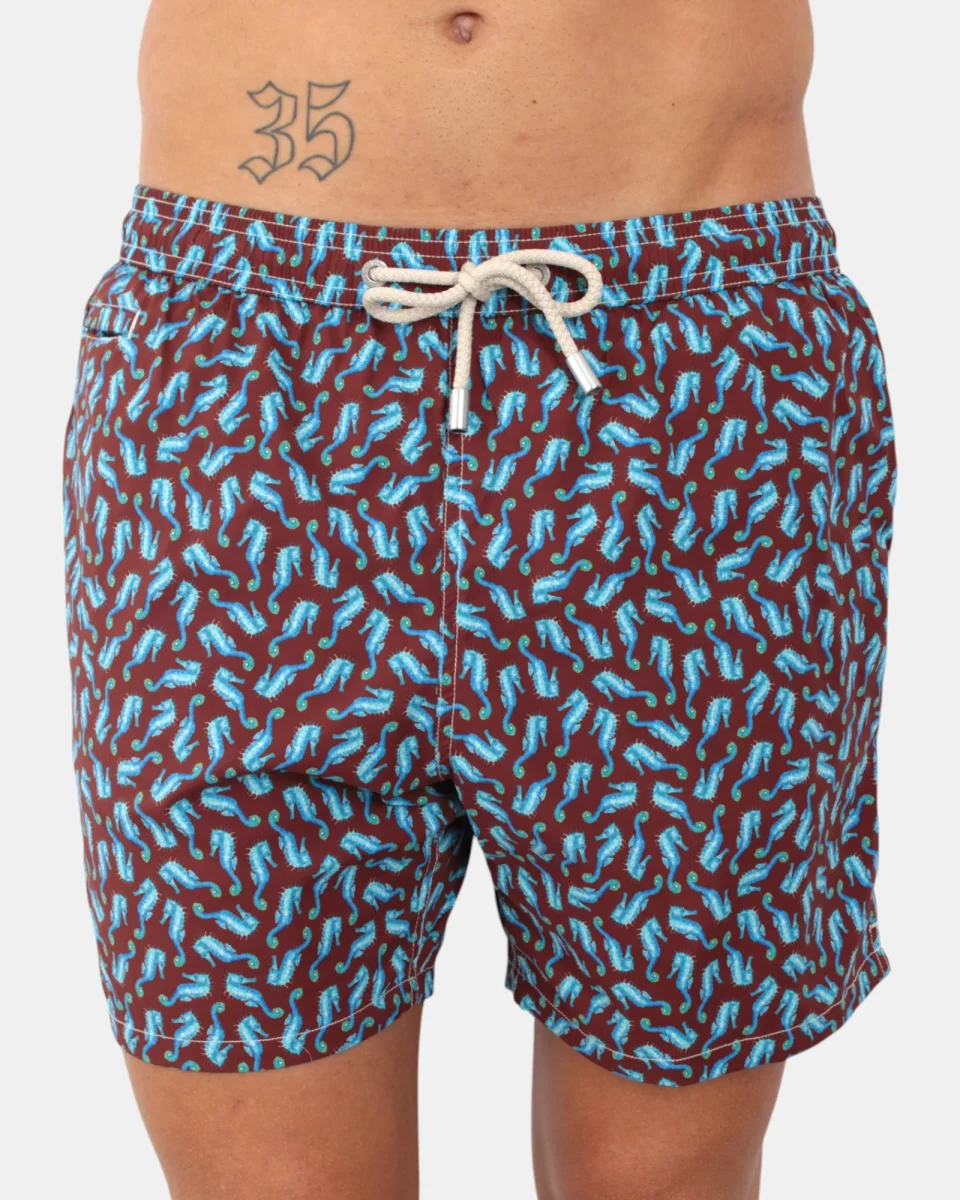 LIGHT AND STRETCH SWIMSHORT - SEAHORSE DANCE 18 - immagine 5