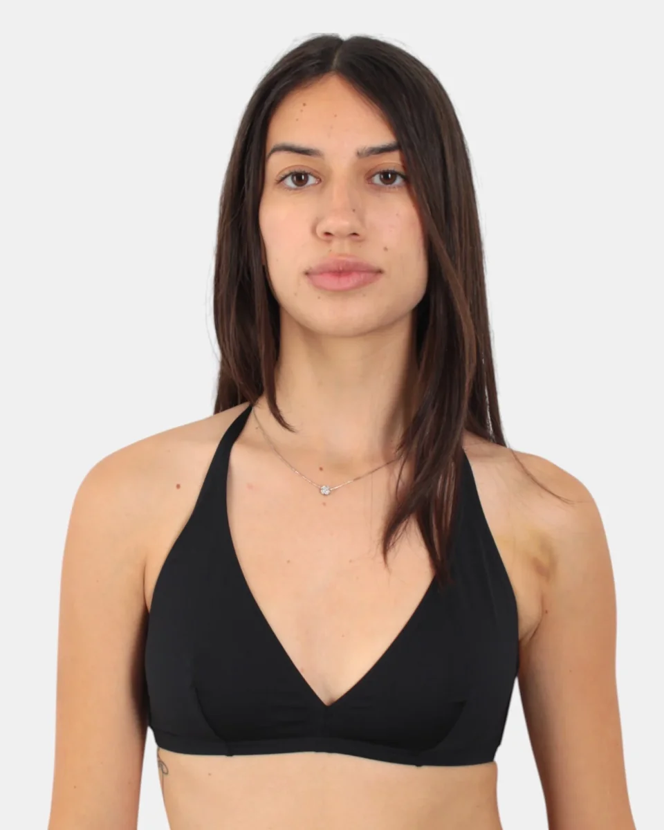 triangolo con spalline sottili - 00 nero - immagine 5