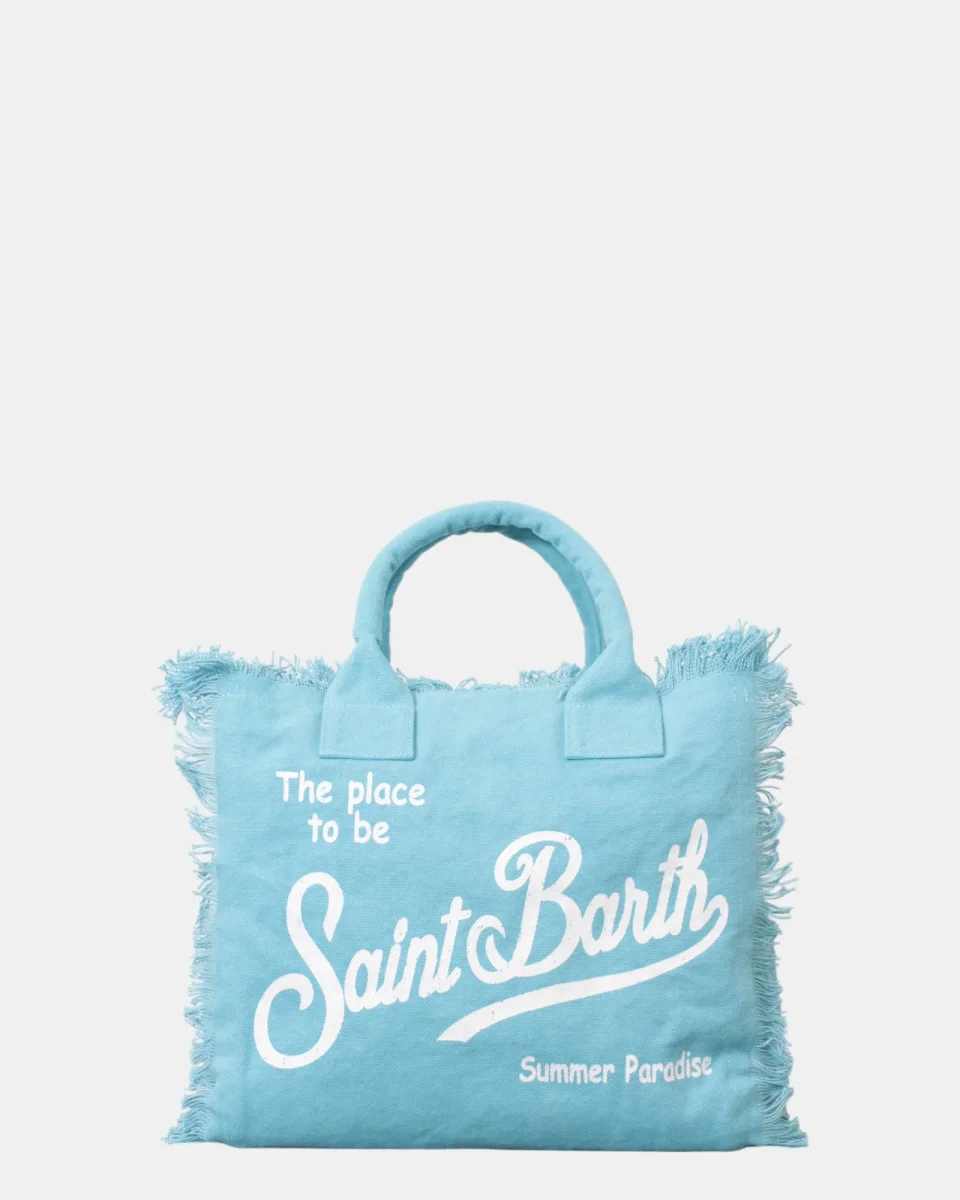 Borsa mc2 saint barth mod. vanity 31 light blue