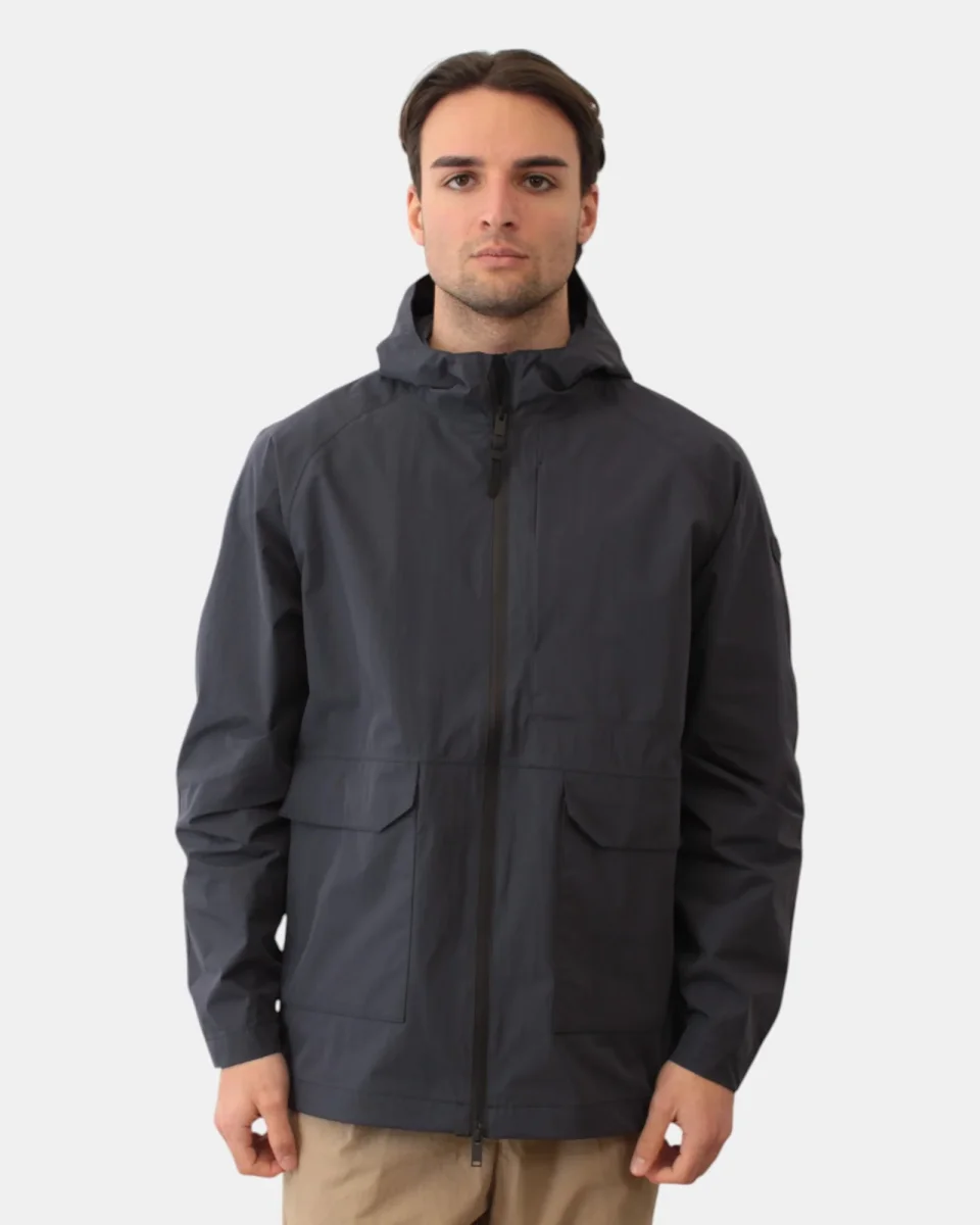 giacca a vento tantä rainwear mod. ceo - navy - immagine 5