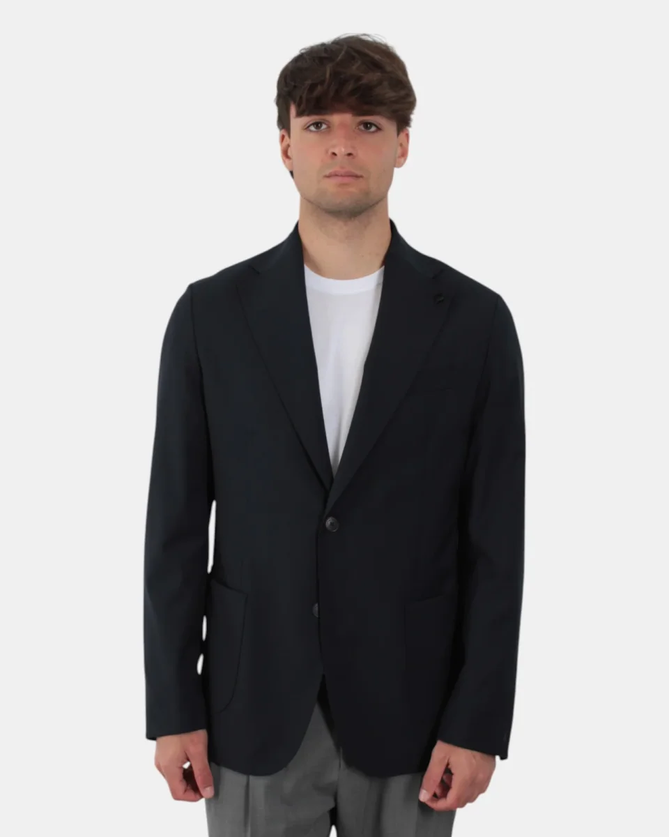 BLAZER DOPPIOPETTO BOTTEGA MARCHIGIANA - 4SC BLU - immagine 5