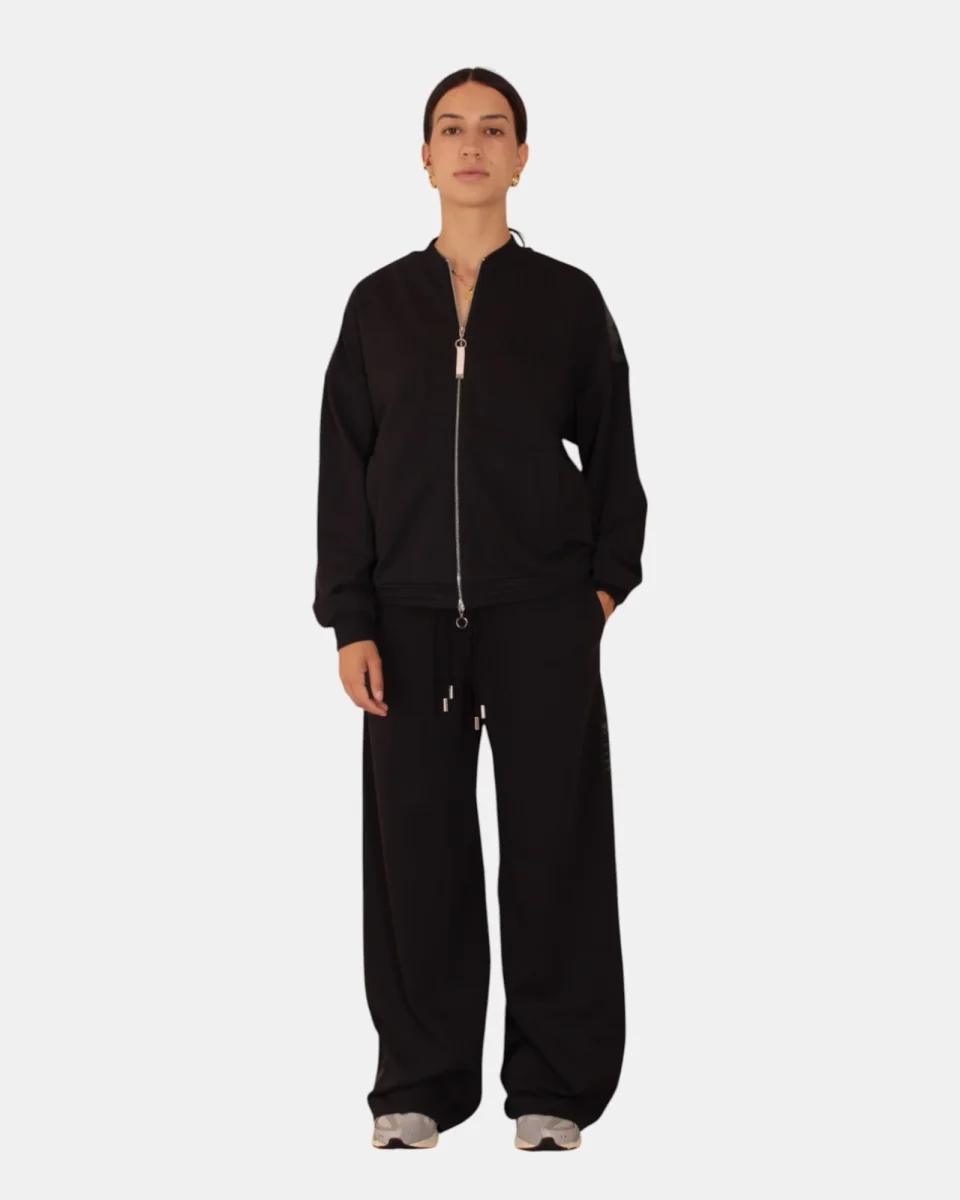 pantalone in felpa mod. veles - 004 blu - immagine 5