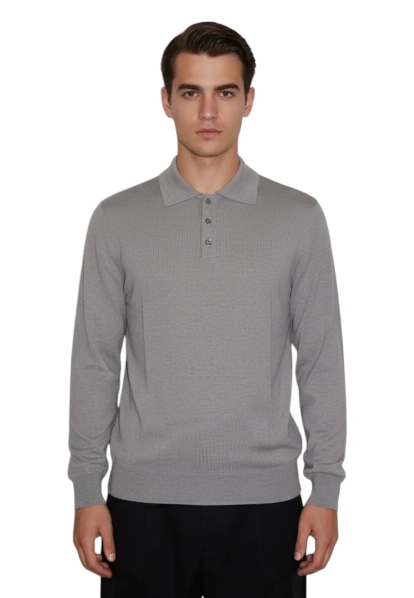 polo a manica lunga 32 - immagine 5